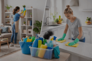 deep cleaning vs routine cleaning in home